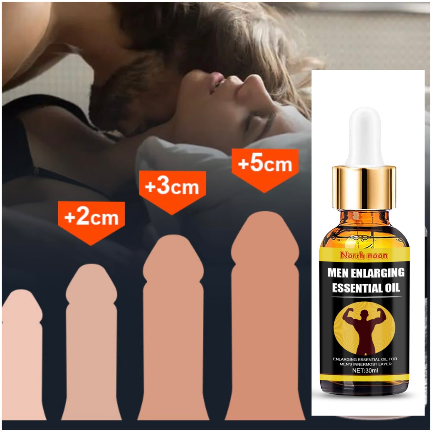 Rose Wet Penis Enlargement Oil