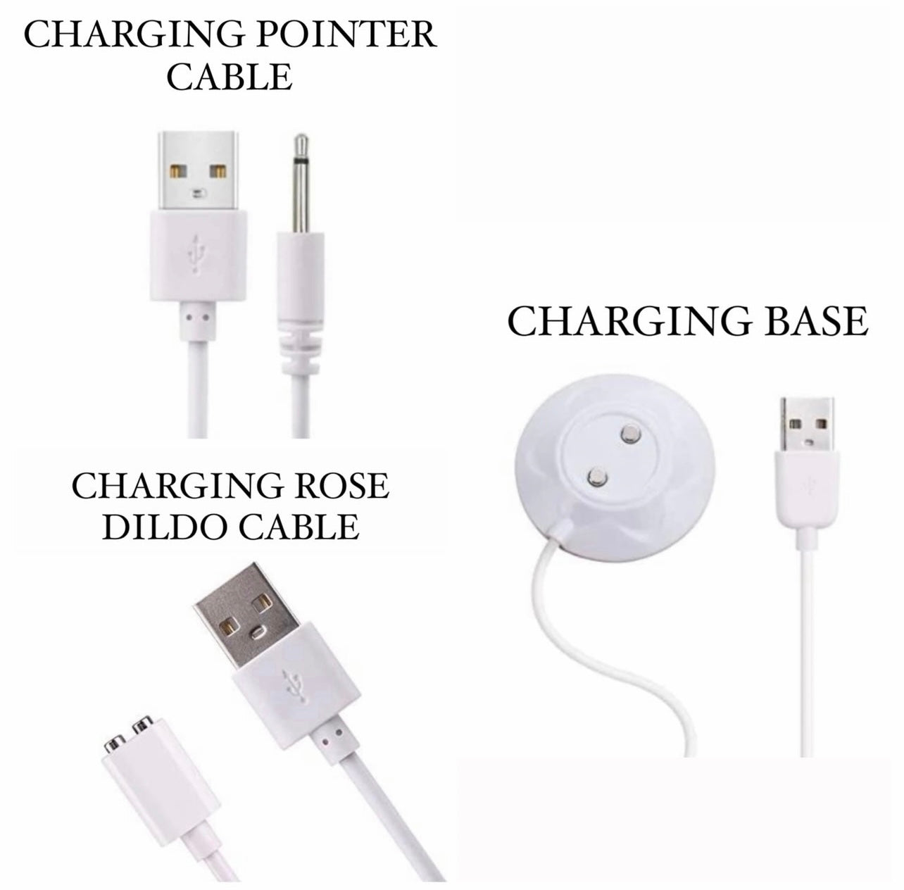 Rose Wet Replacement Extra Chargers